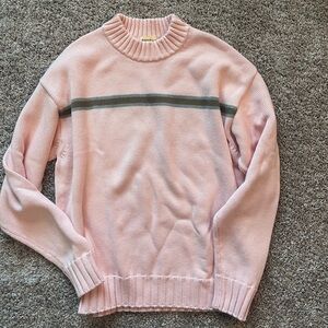 DONNI The Cotton Cashmere Stripe Sweater